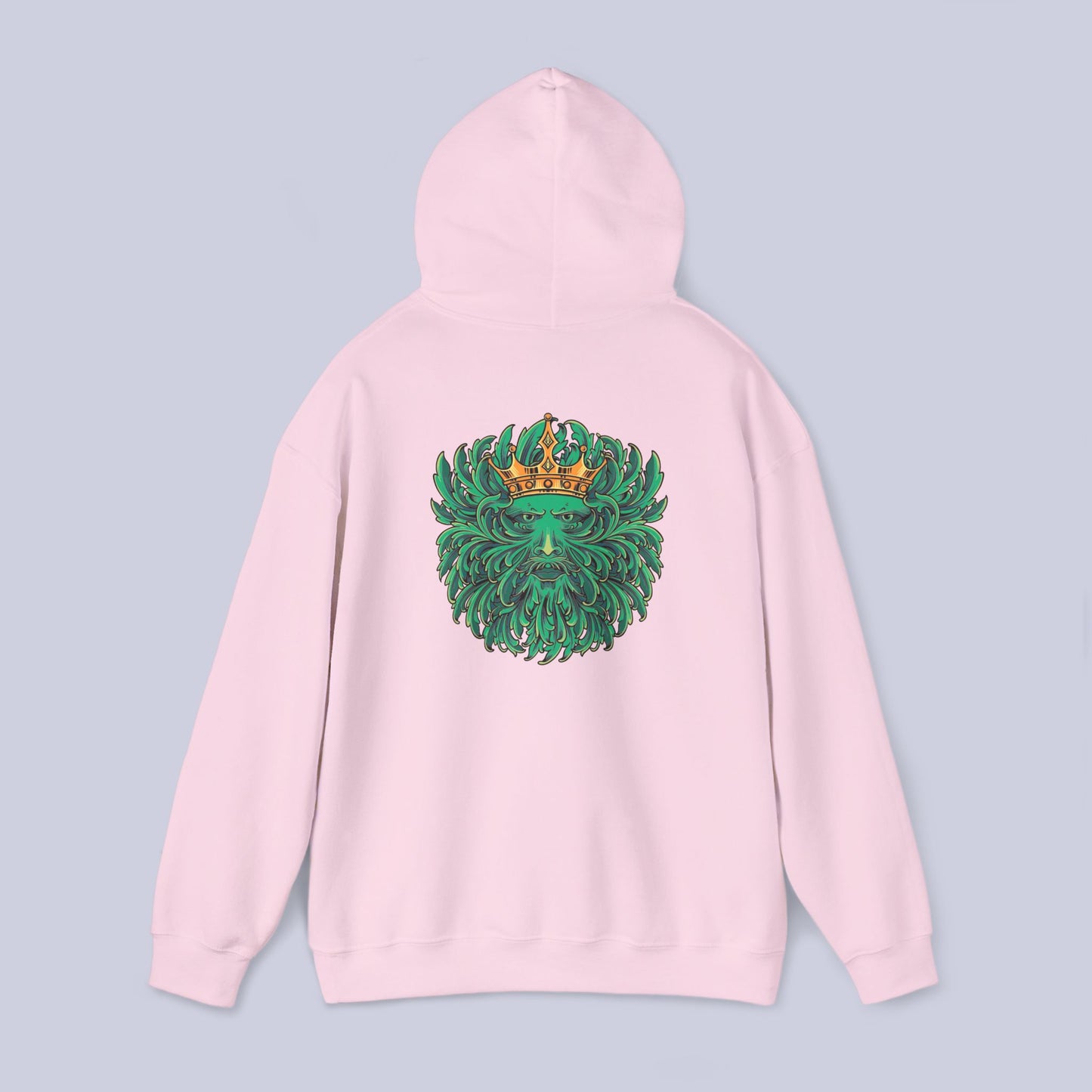 Green Man Pullover Hoodie