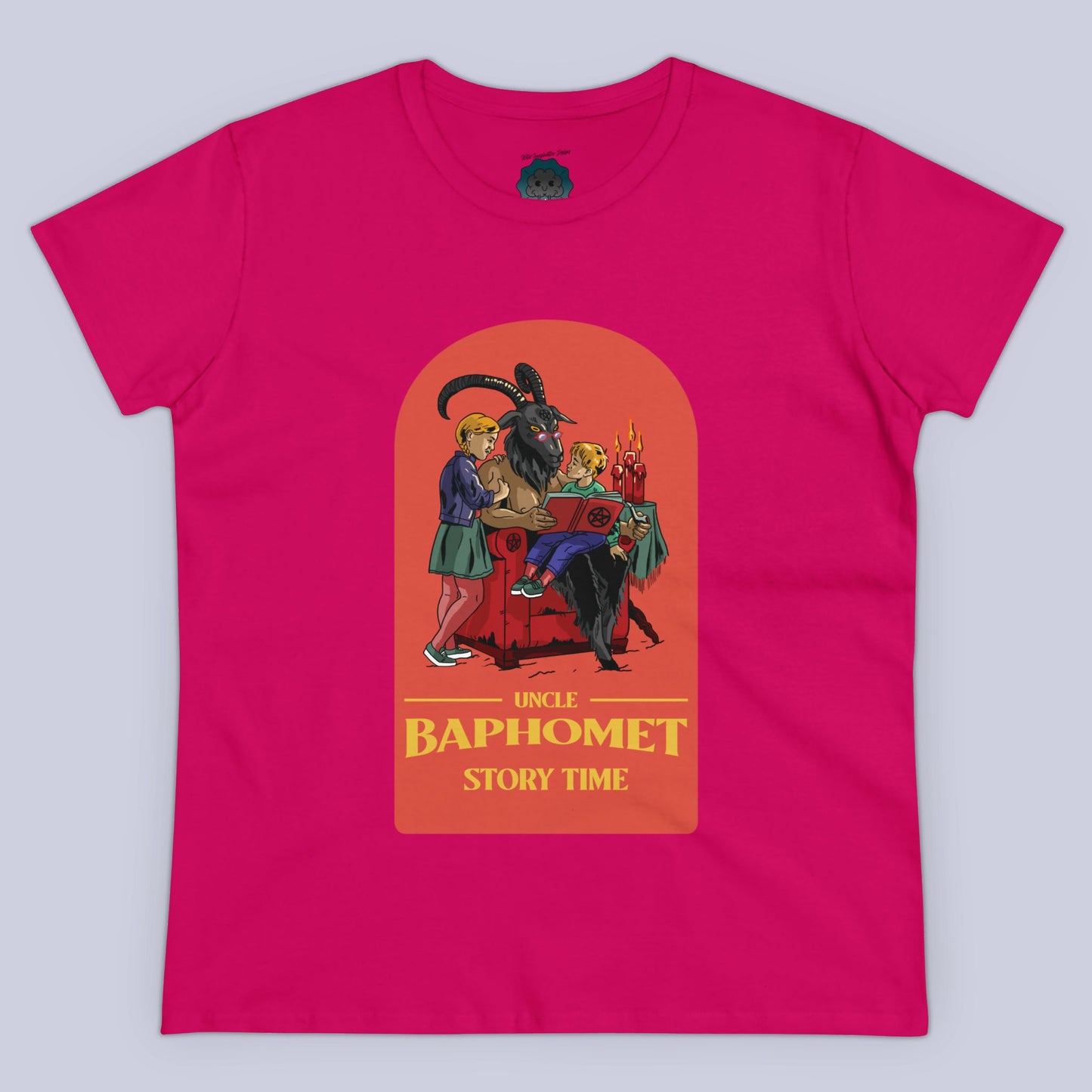 Uncle Baphomet Story Time Women's Tee