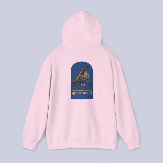 Baphomet's Fishing Buddy Pullover Hoodie