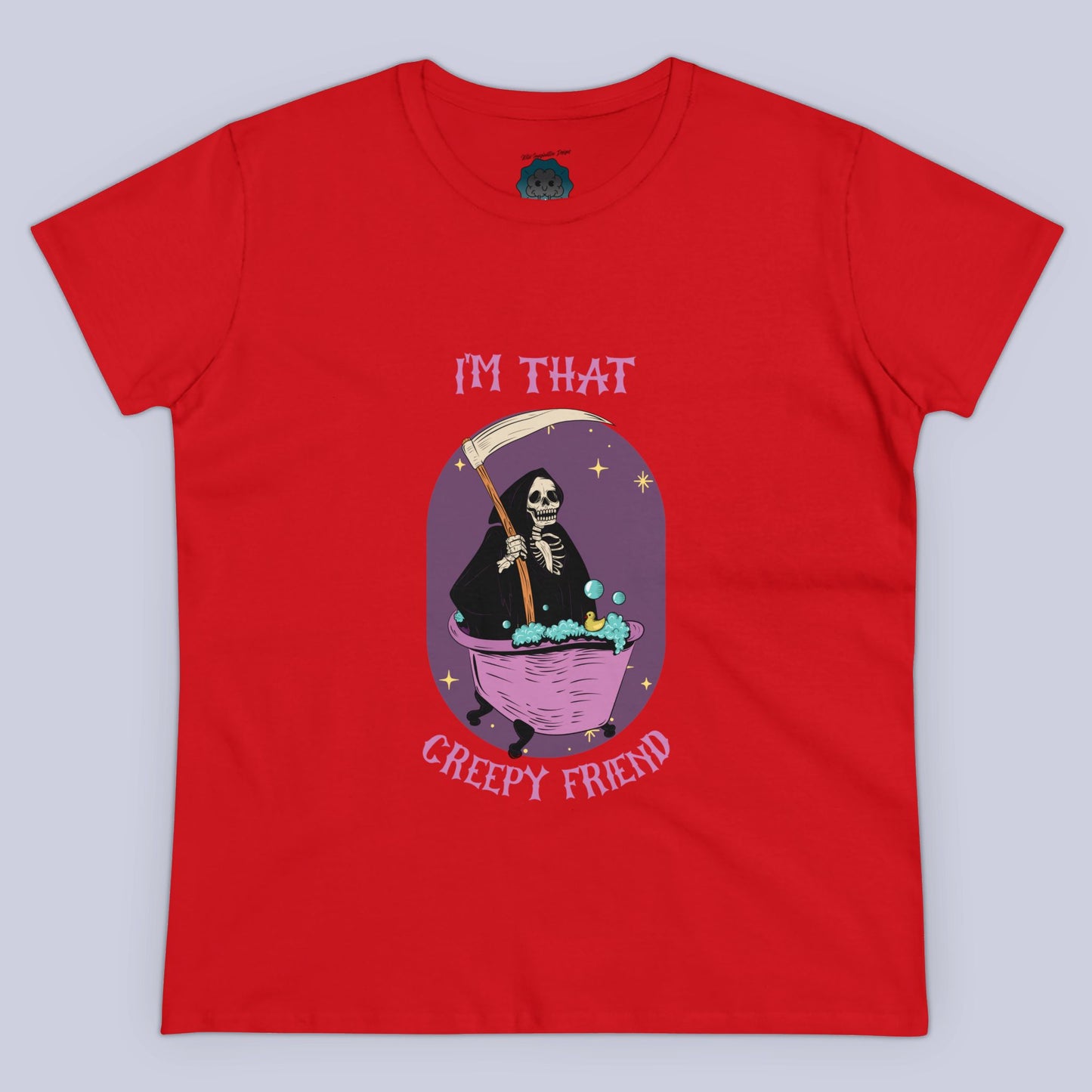 Grim Reaper I'm That Creepy Friend Women's Tee