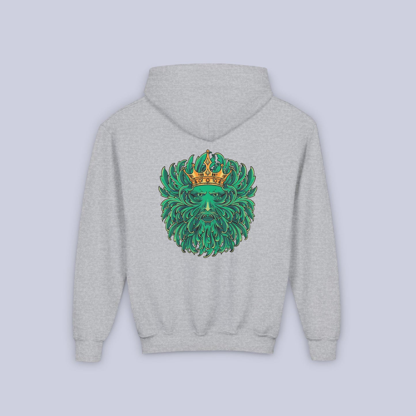 Green Man Kid's Hoodie