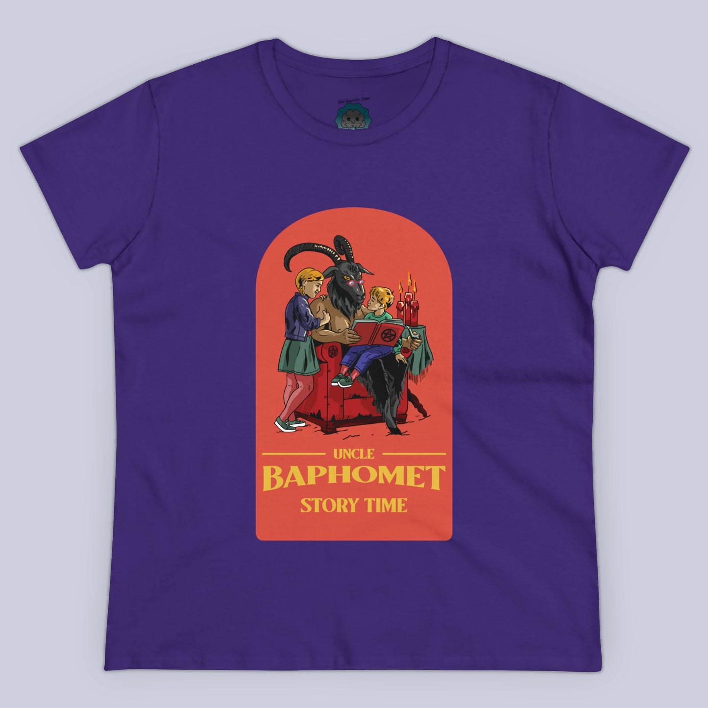 Uncle Baphomet Story Time Women's Tee