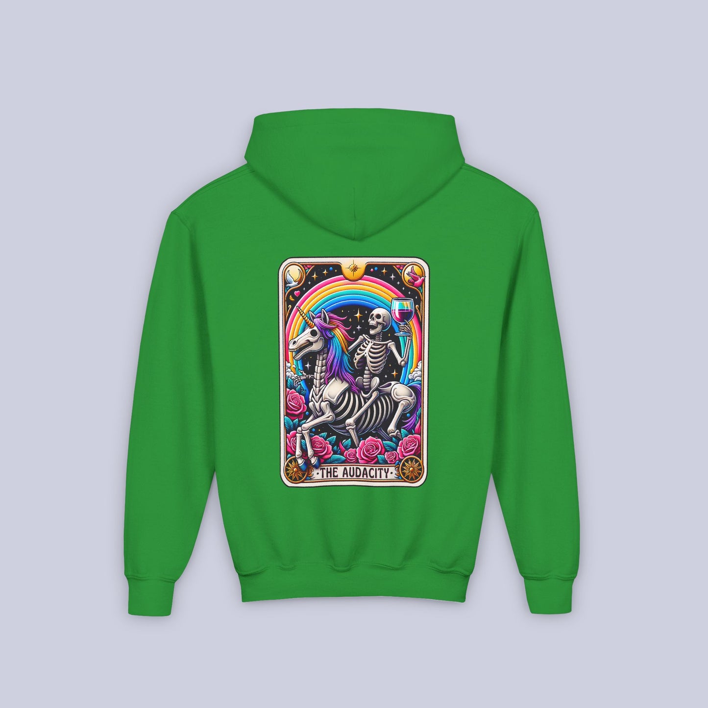 The Audacity Tarot Card Kids Hoodie