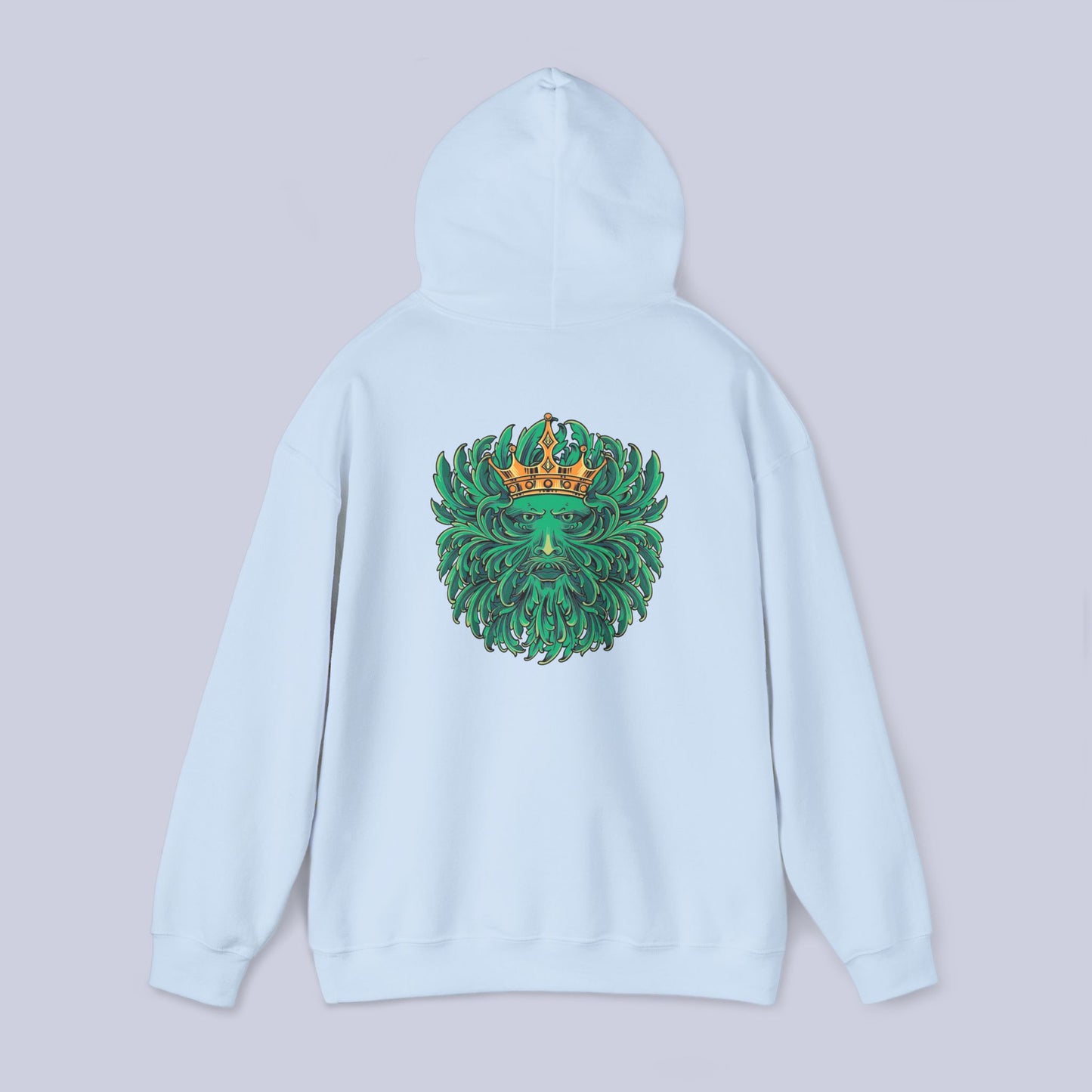 Green Man Pullover Hoodie