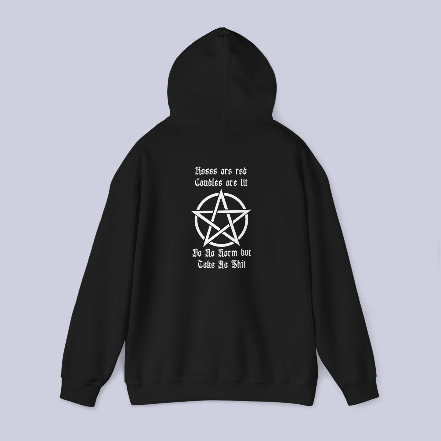 Roses are Red, Candles are Lit Pullover Hoodie