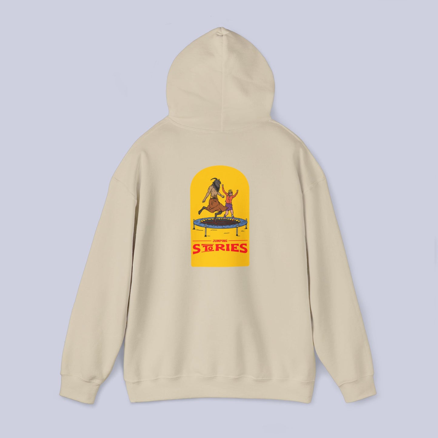 Baphomet Jumping Stories Pullover Hoodie