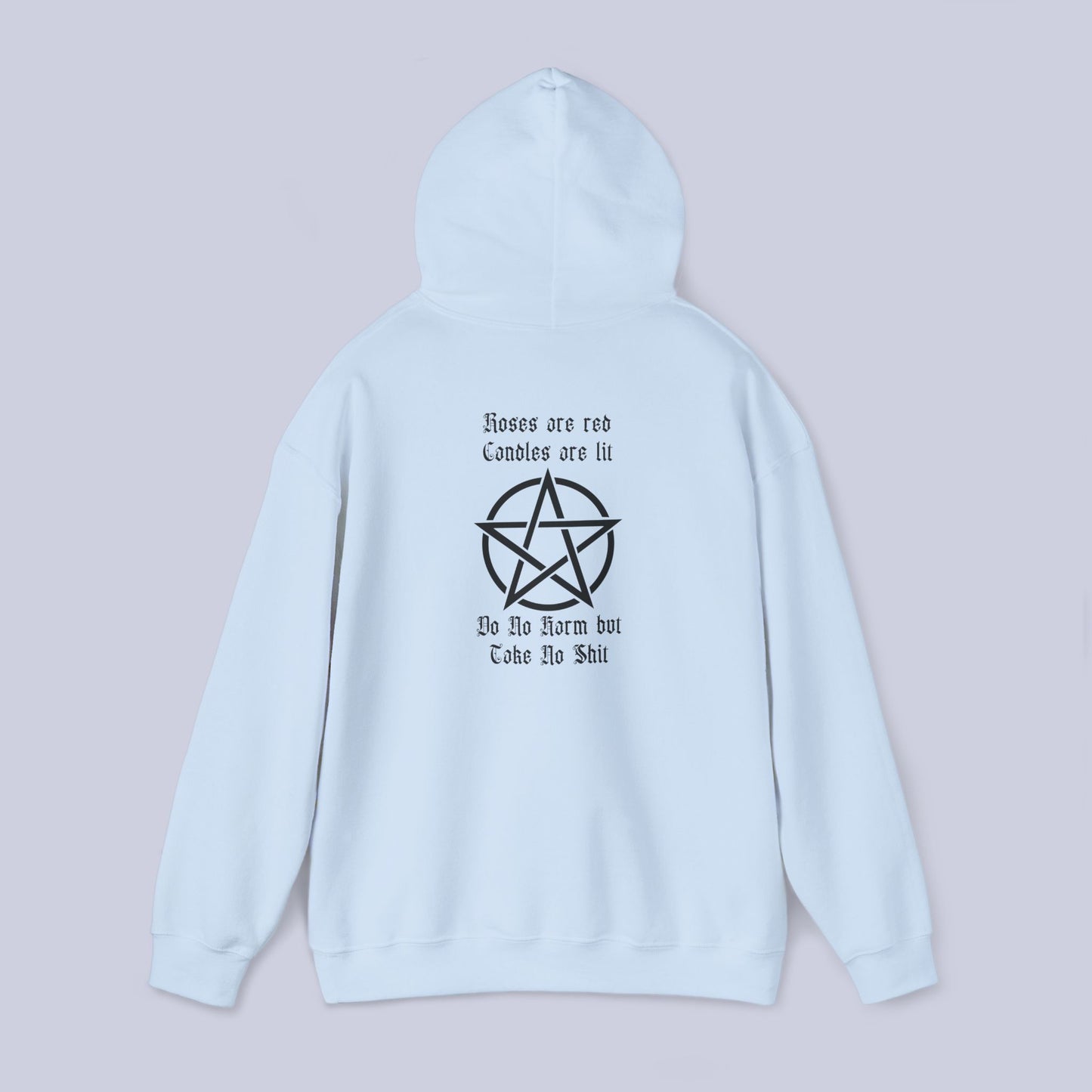 Roses are Red, Candles are Lit Pullover Hoodie