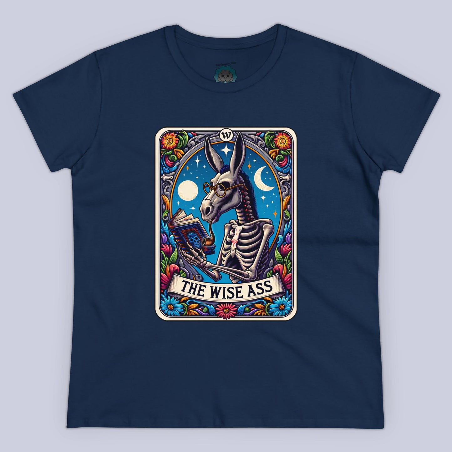 Wise Ass Tarot Card Women's Tee