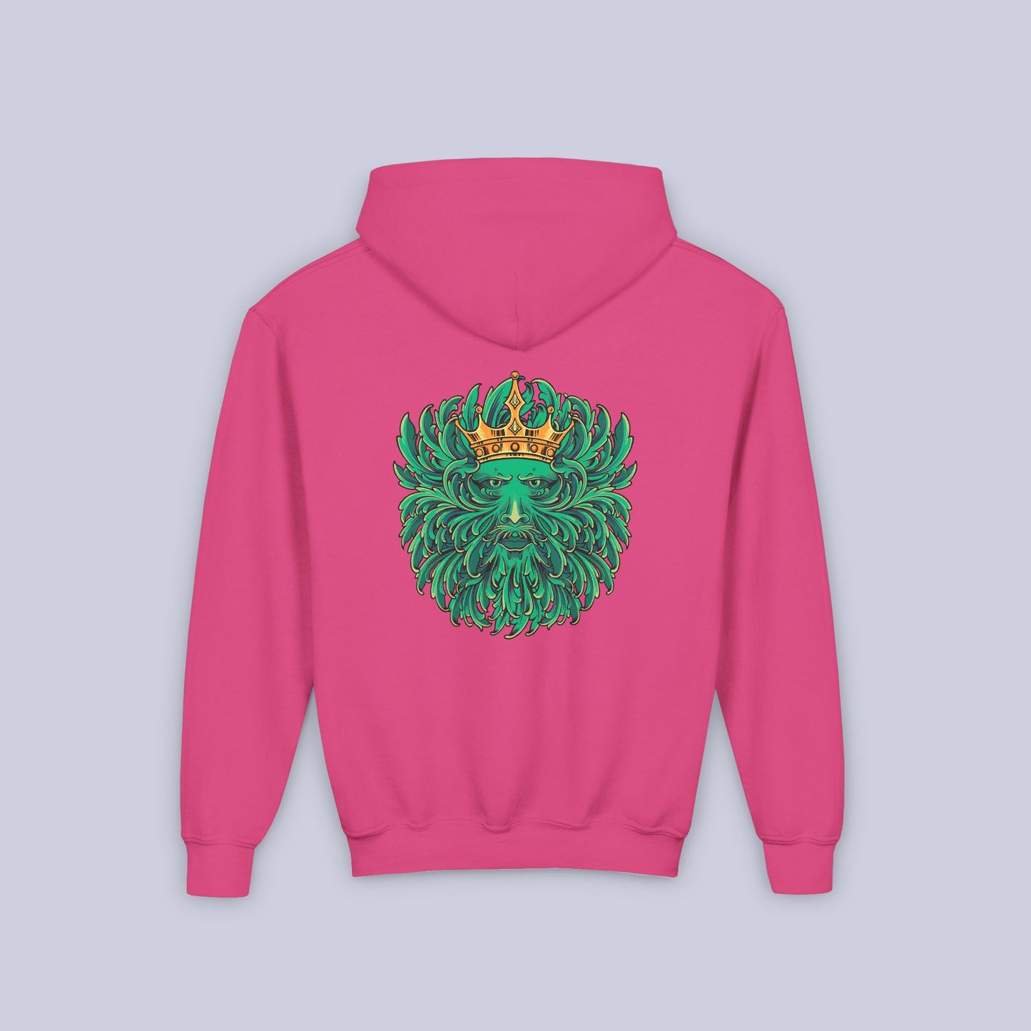 Green Man Kid's Hoodie