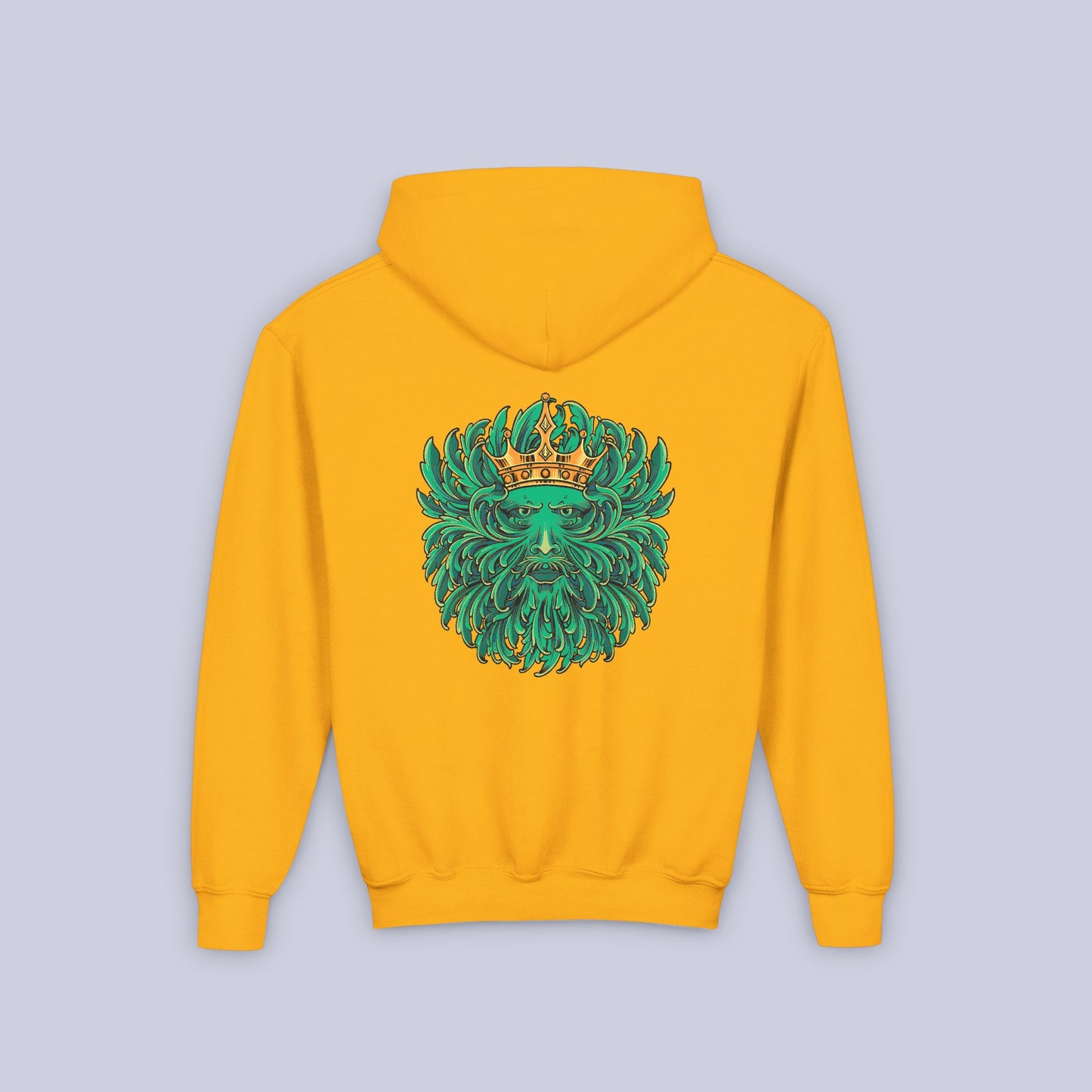 Green Man Kid's Hoodie