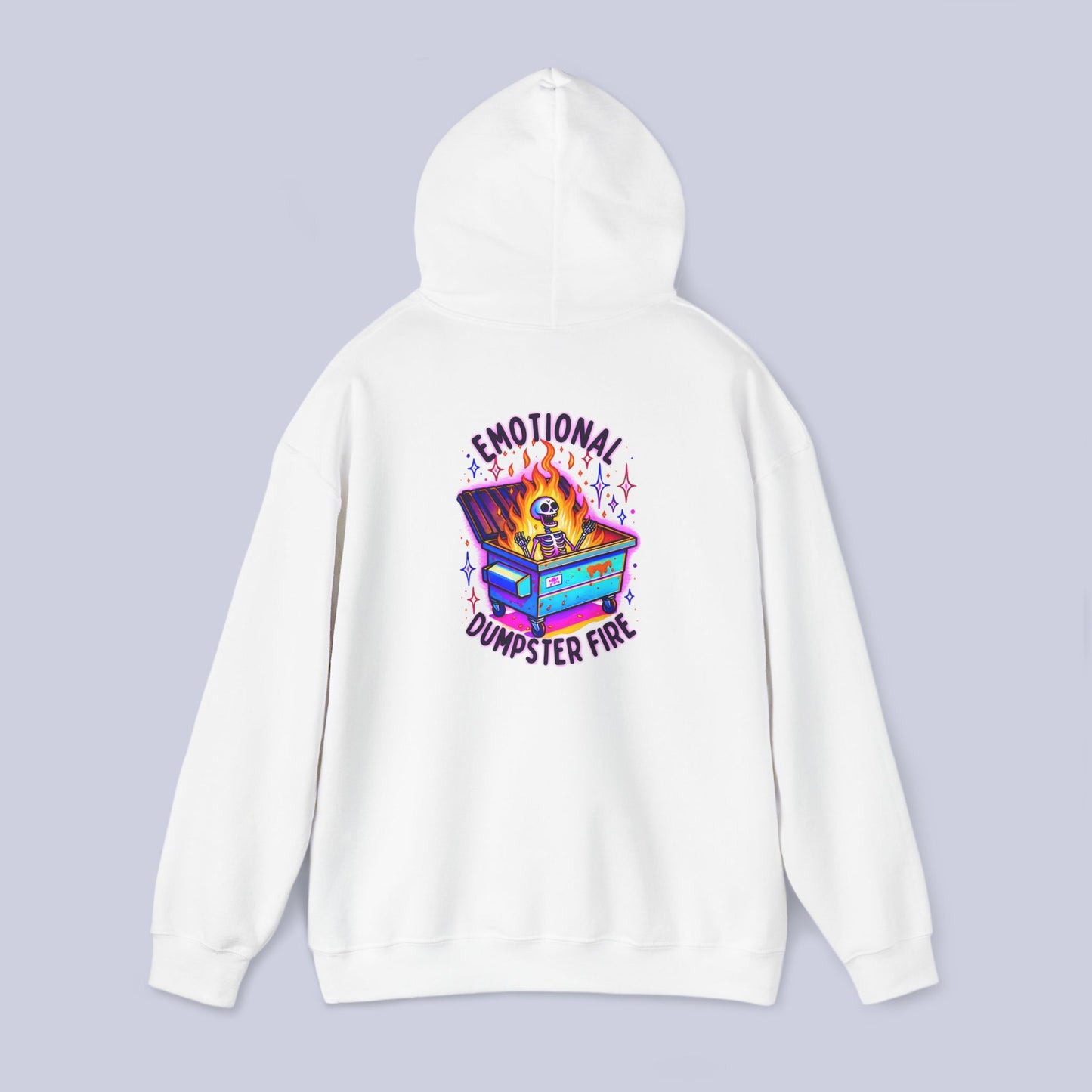 Emotional Dumpster Fire Pullover Hoodie