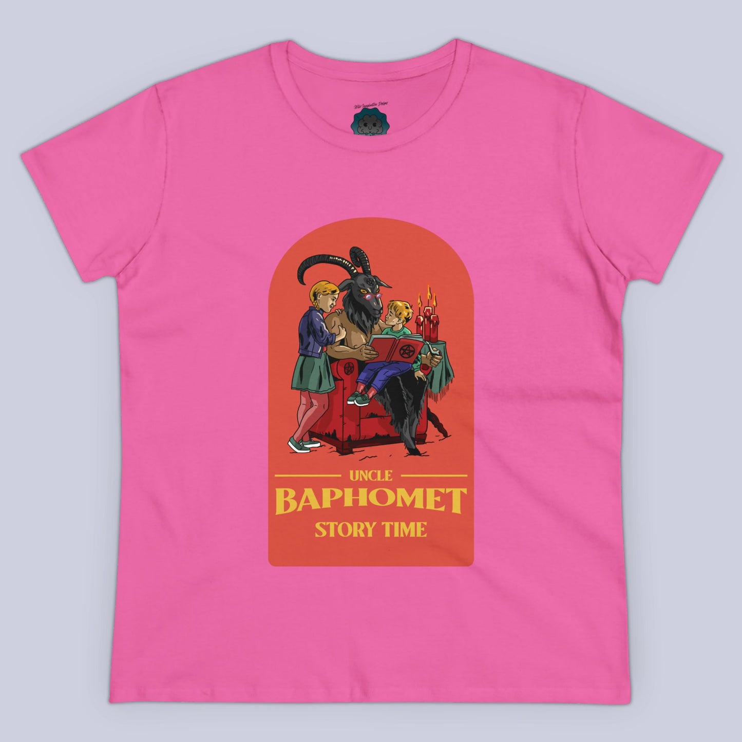 Uncle Baphomet Story Time Women's Tee