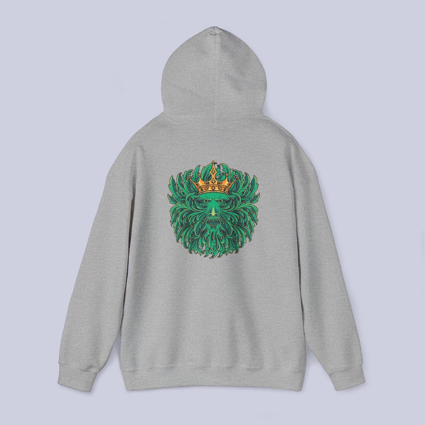 Green Man Pullover Hoodie