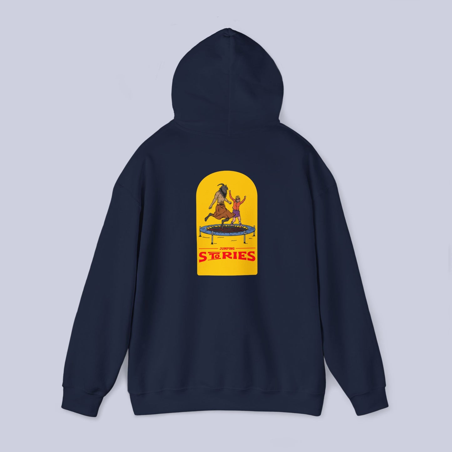 Baphomet Jumping Stories Pullover Hoodie