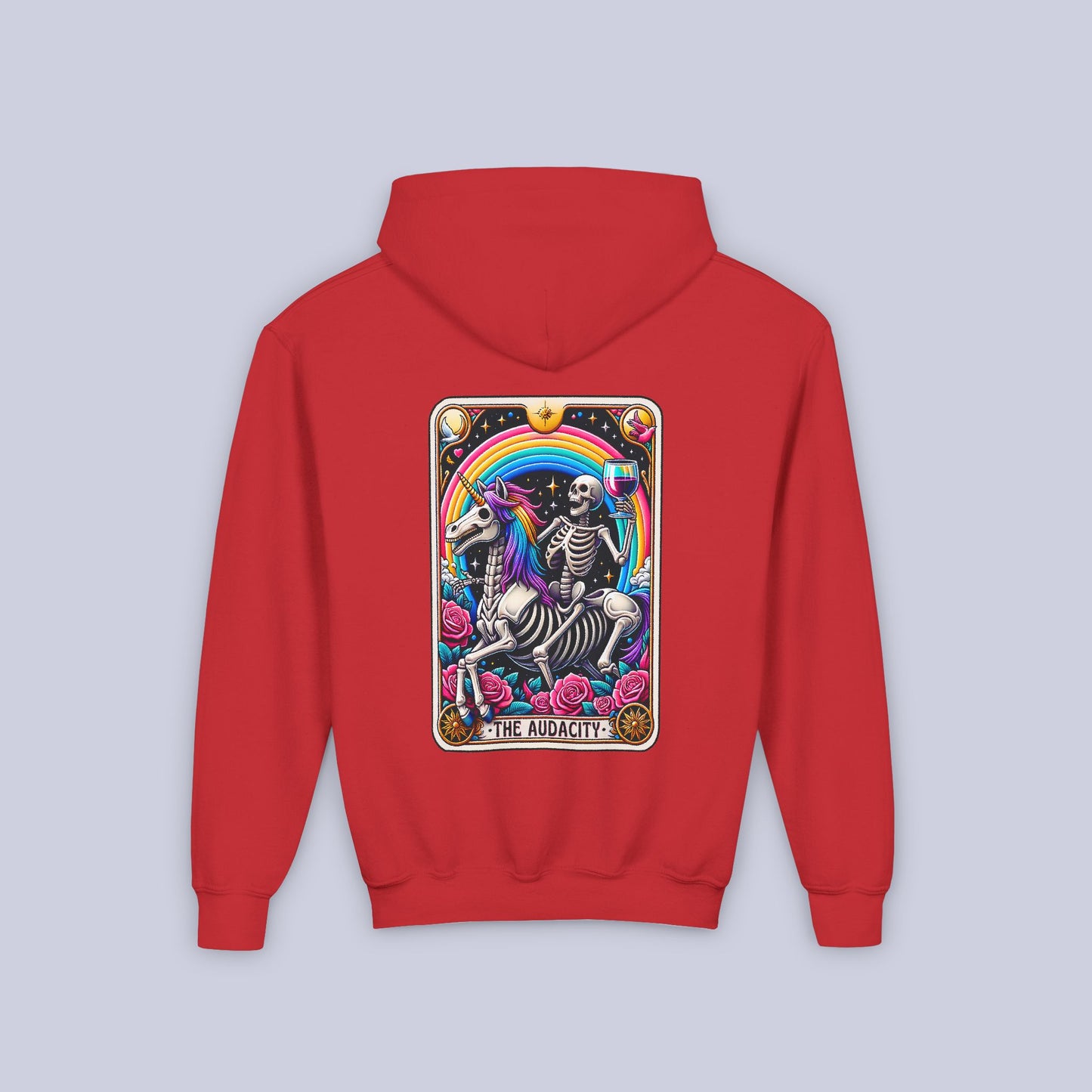 The Audacity Tarot Card Kids Hoodie